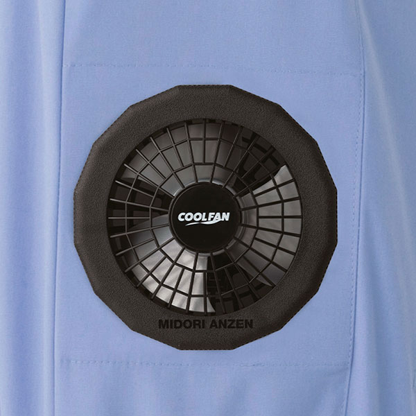 クールファン ベスト（ファン別売） WEV53上 ライトブルー