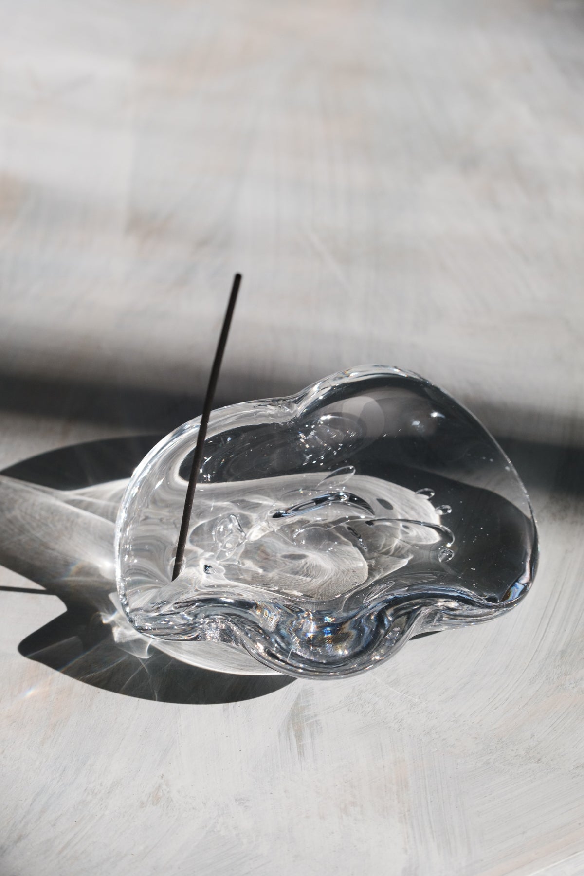 glass tray お香たて- LAN(ラン) glass work | Alp Shop & Studio