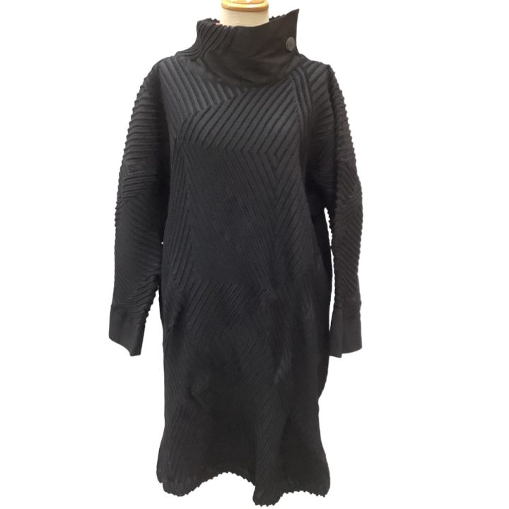 ISSEY MIYAKE イッセイミヤケ 変形 プリーツ ワンピース SIZE 2