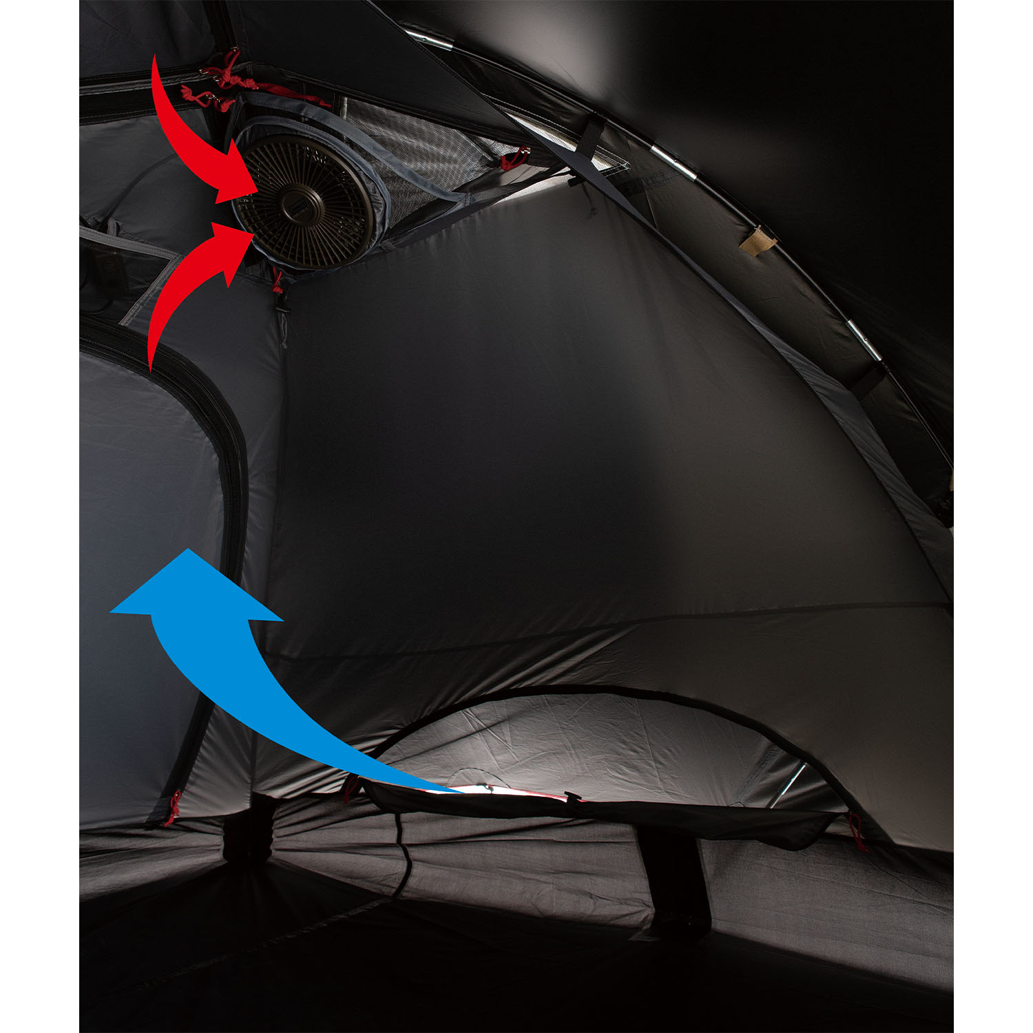 リバーシブルファンベンチレーションの通販｜キャンプ用品のコールマン