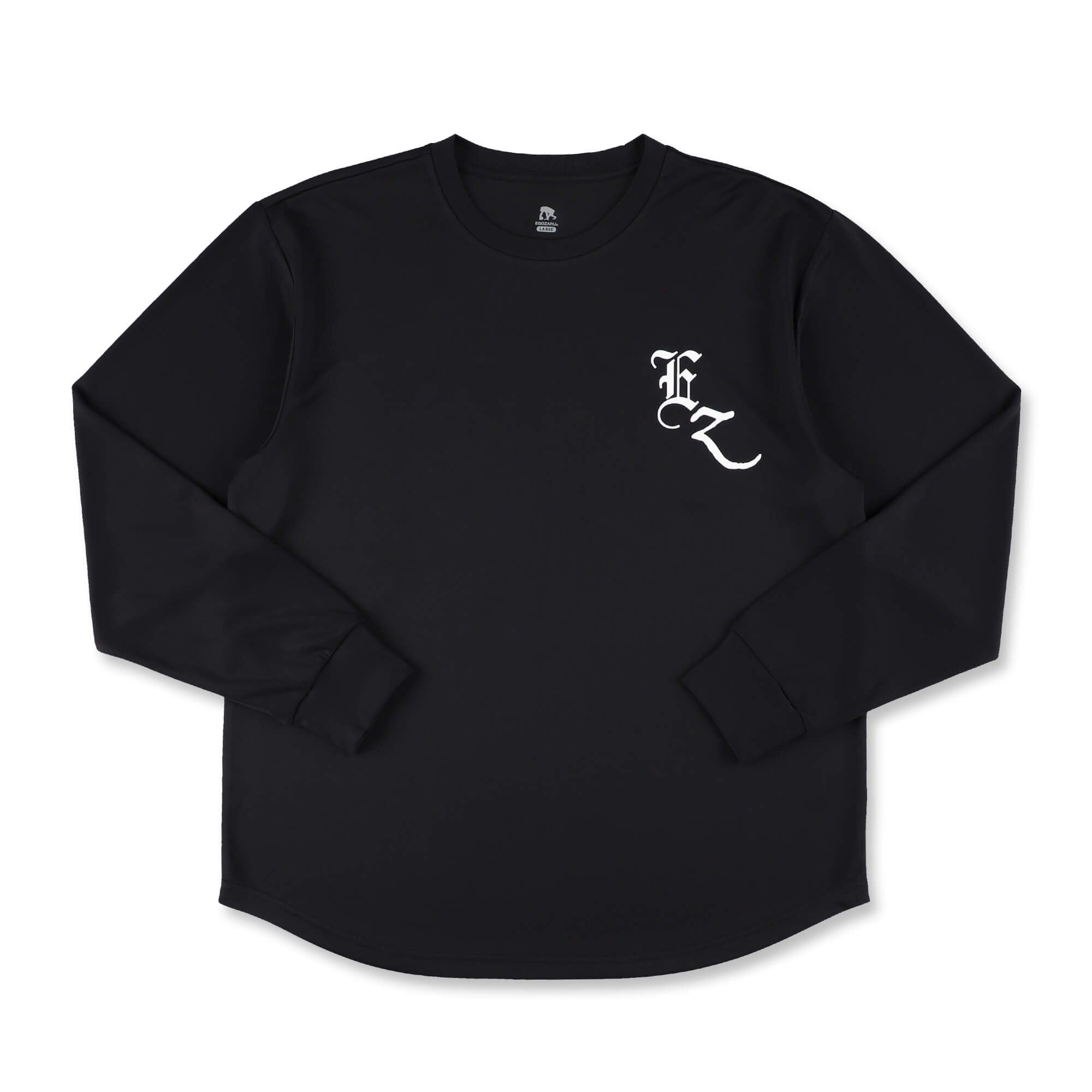 マルチフォントオーバーサイズドロングスリーブTシャツ(EZBH