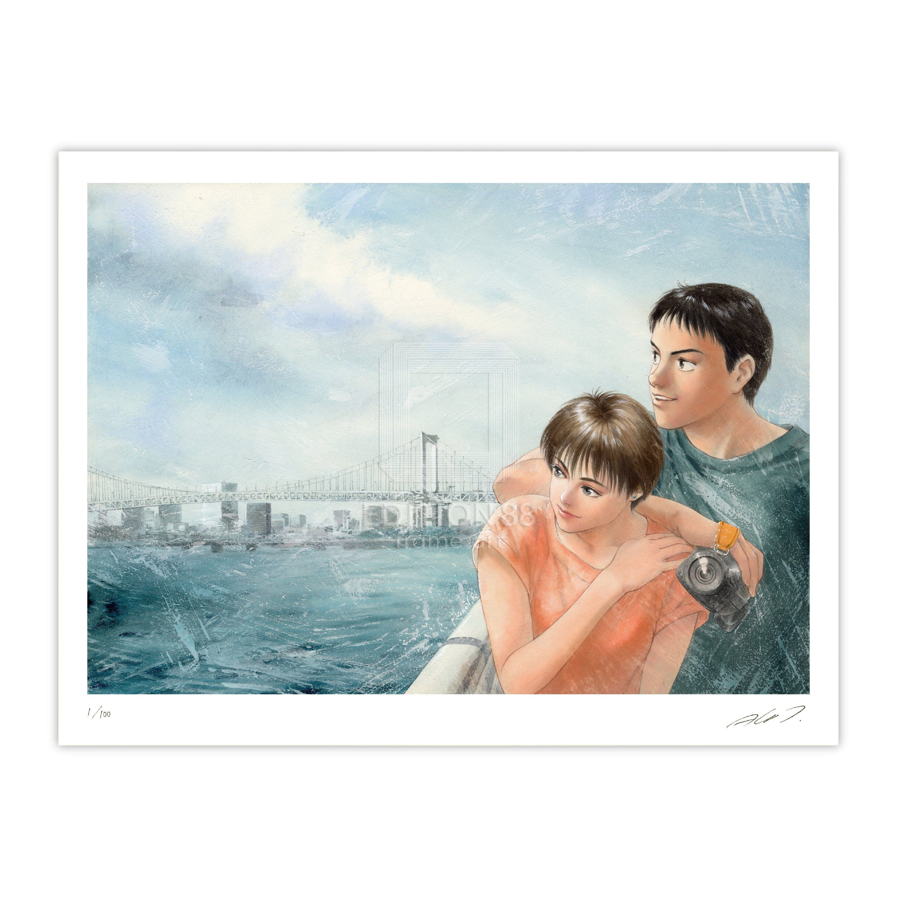 機動警察パトレイバー 」88グラフ1（高田明美直筆サイン入り / 限定100枚）