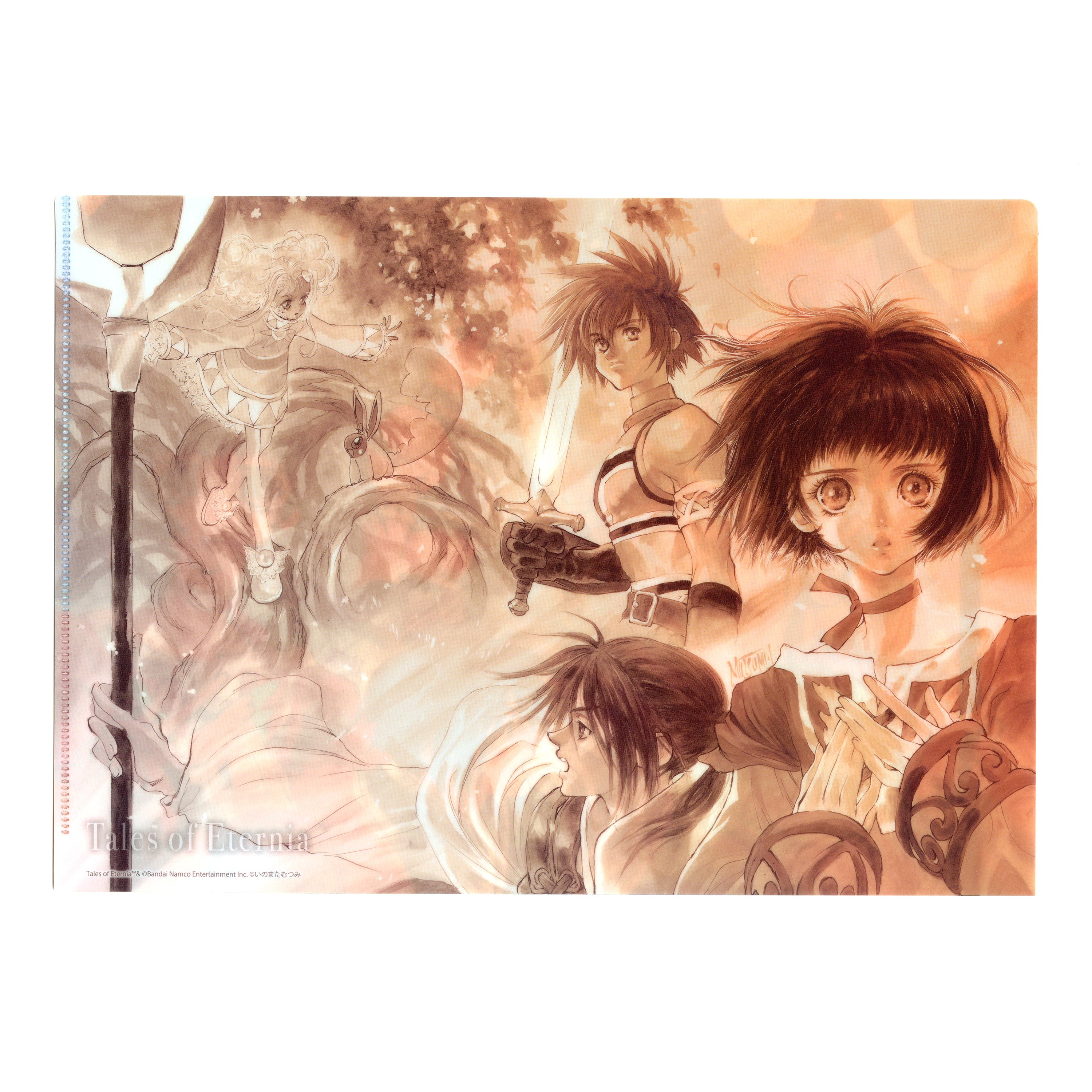 クリアファイル2枚セット「テイルズ オブ エターニア」/いのまたむつみ