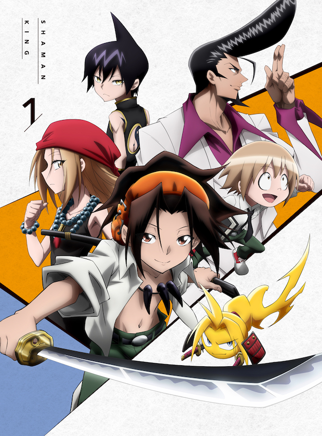 好評放送中TVアニメ『SHAMAN KING』Blu-ray BOX 2ジャケット写真