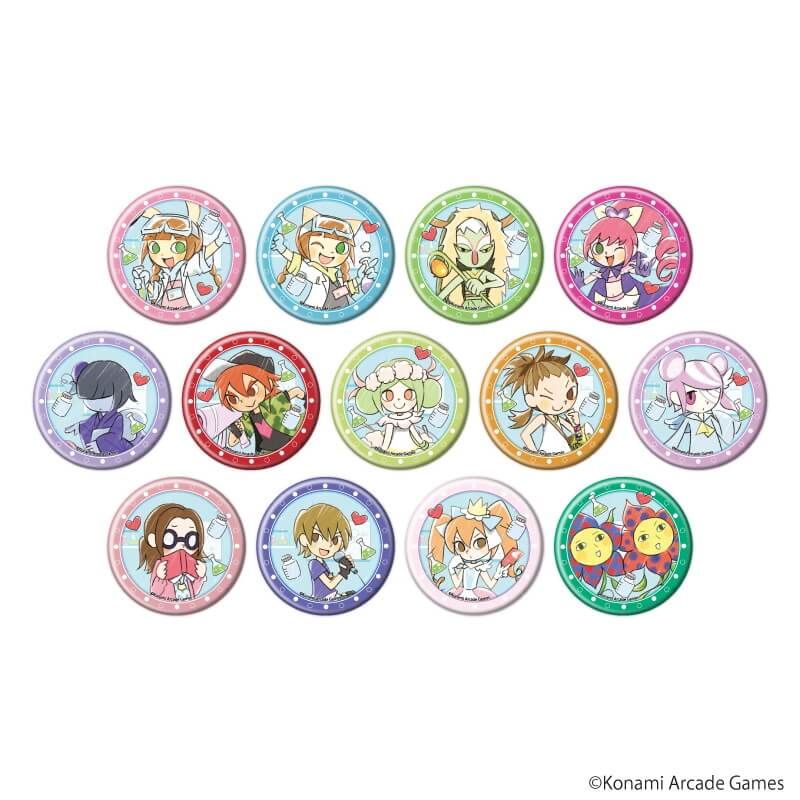 缶バッジ「pop'n music UniLab&DDR」03/コンプリートBOX(全13種