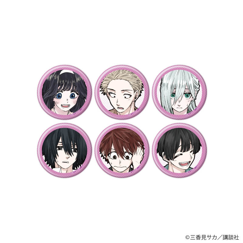 缶バッジ「薫る花は凛と咲く」12/コンプリートBOX(全6種)(公式イラスト