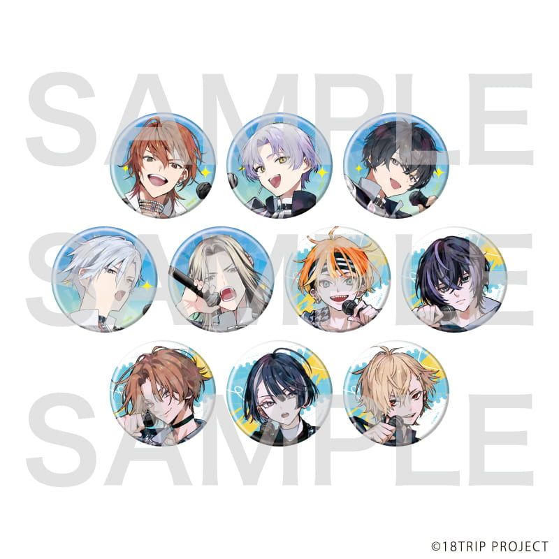 18TRIP エイトリ Good Luck グッドラック缶バッジ 來人 18TRIP