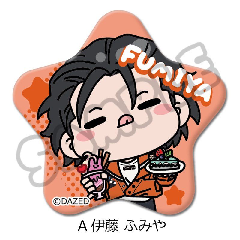 カリスマ カリスマ 伊藤ふみや 缶バッジ バースデー 伊藤ふみや 缶