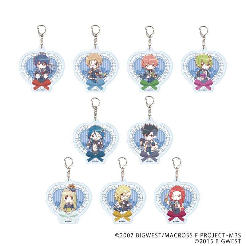マクロスΔ アクリルネームバッジコンプリートセット マクロスΔ