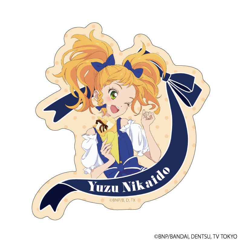 ダイカットステッカー「アイカツスターズ！」01/虹野ゆめ(描き下ろし