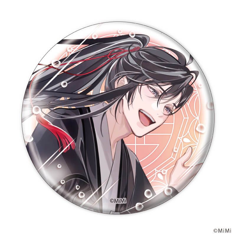 缶バッジ(厚盛ニス加工)「大河幻想ラジオドラマ「魔道祖師」」01