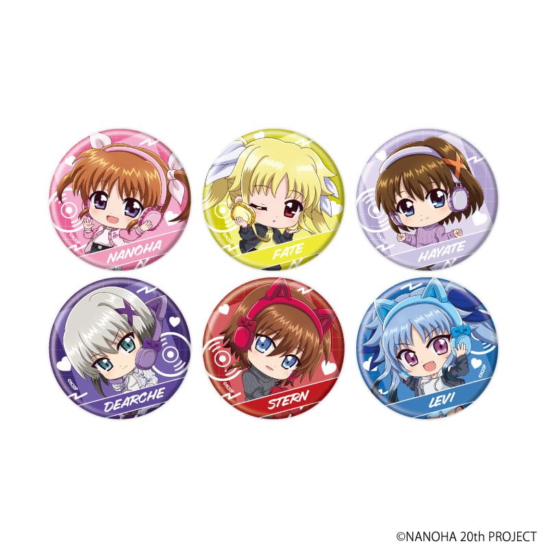 缶バッジ「魔法少女リリカルなのはシリーズ」28/コンプリートセット(全