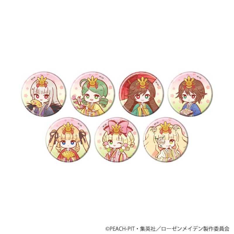 ローゼンメイデンゼロ展 御朱印 缶バッジ ローゼンメイデンゼロ展