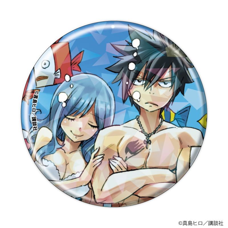 ホログラム缶バッジ(57mm)「FAIRY TAIL」03/ブラインド(6種)(公式