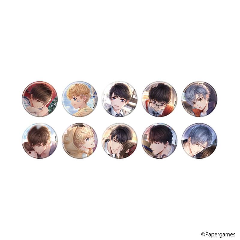 缶バッジ「恋とプロデューサー～EVOL×LOVE～」23/コンプリートBOX(全10