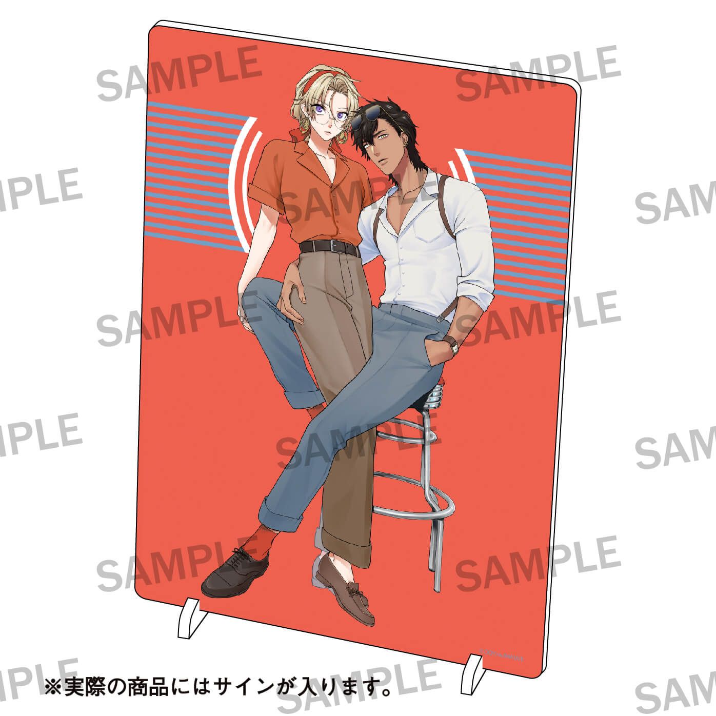 w/MAUVEレーベル2周年記念】金色の花嫁 直筆サイン入りアクリル