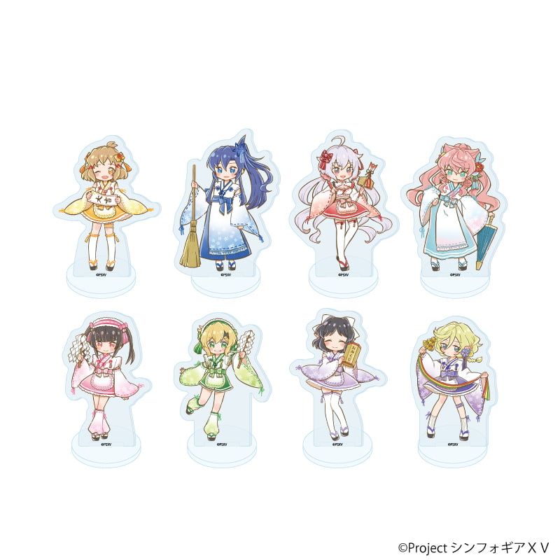 アクリルぷちスタンド「戦姫絶唱シンフォギアXV」16/コンプリート