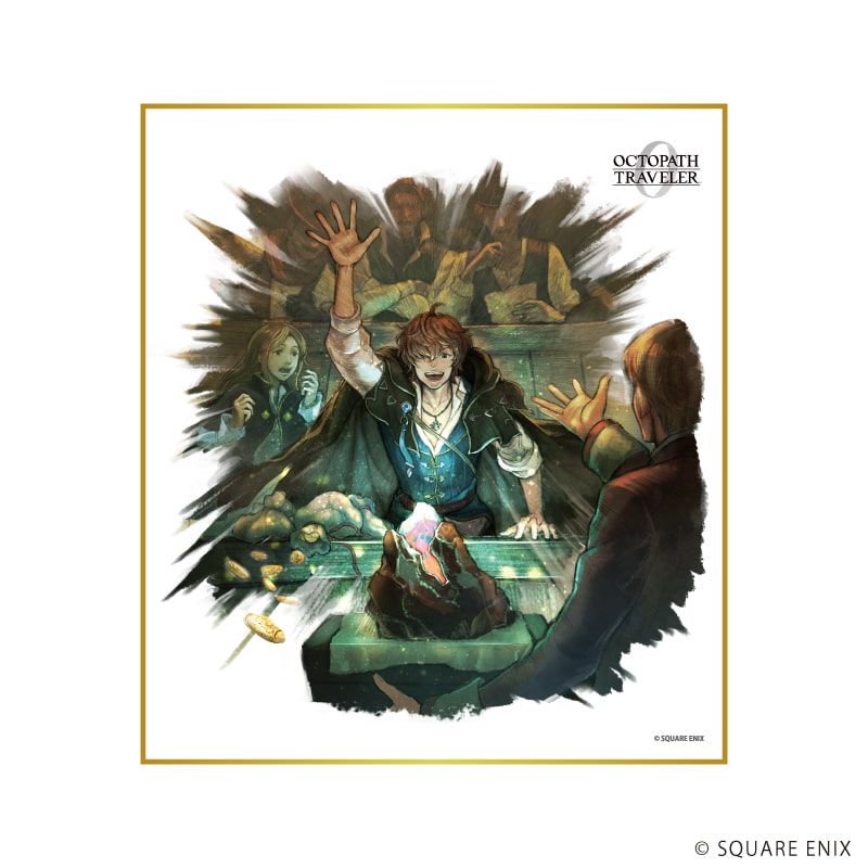 ミニ色紙「OCTOPATH TRAVELER 0」01/コンプリートセット(全9種)(公式