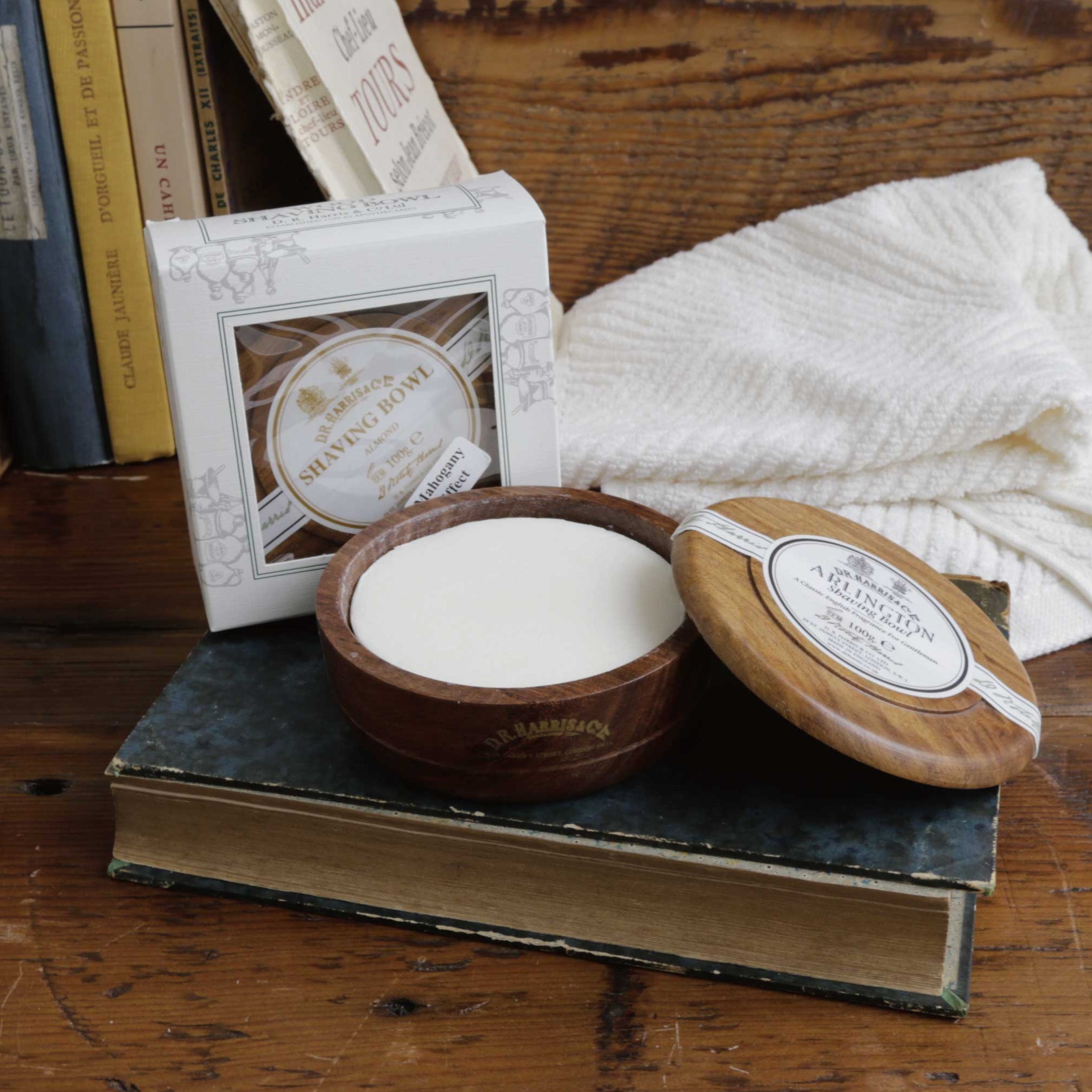 ディーアールハリス 公式｜ウッドシェービングボウル 香り3種｜エフィ