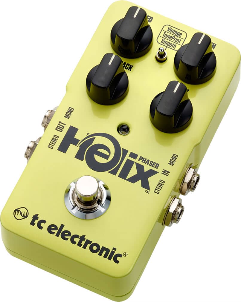 TC Electronic Helix Phaser - サウンドの可変域が広い高次元