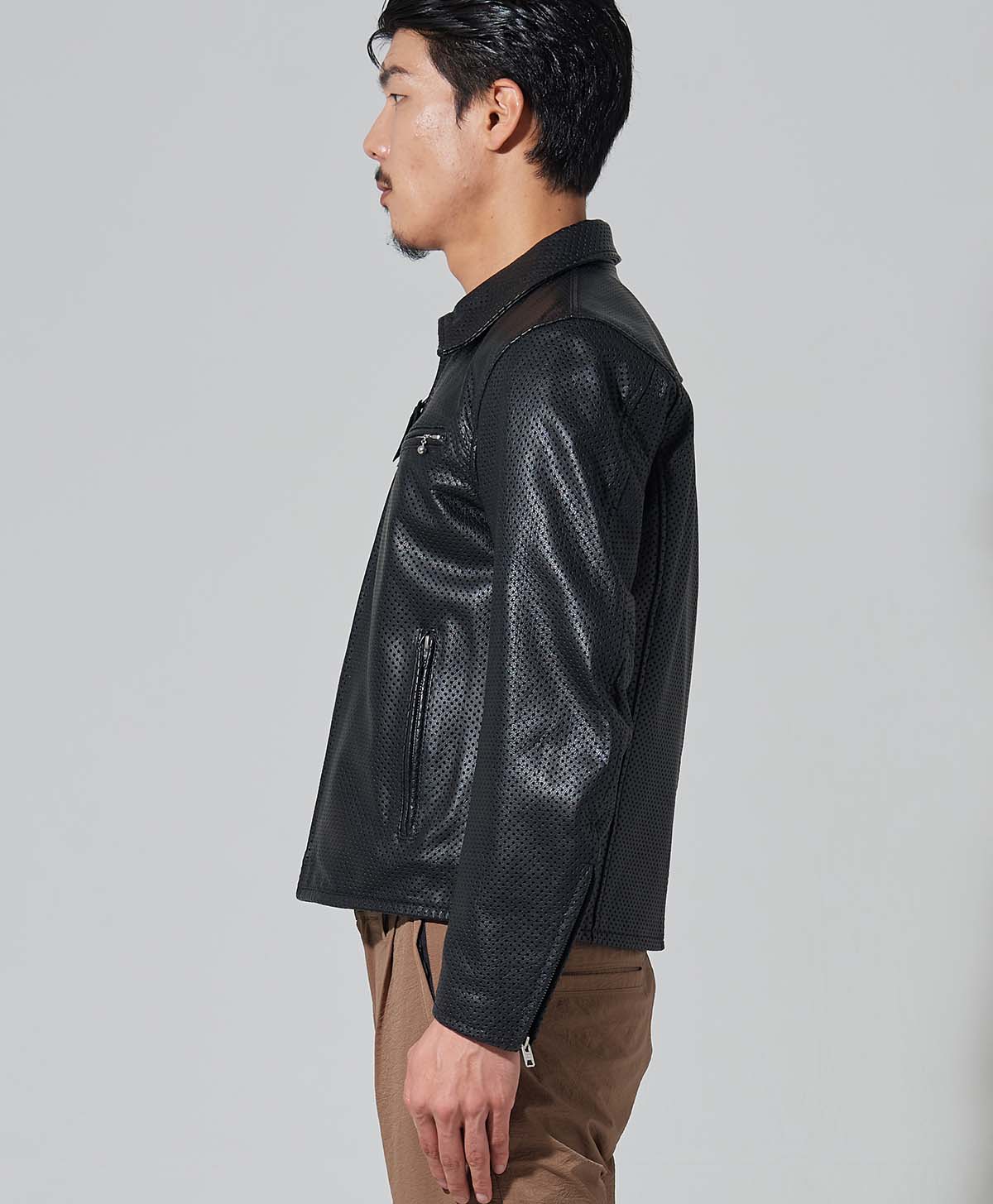 革ジャン パンチング レザージャケット｜カドヤ公式オンラインショップ