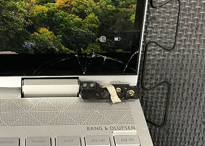 ☆HP Spectre x360 初期化済み！起動可能！画面割 現状ジャンク扱 HP