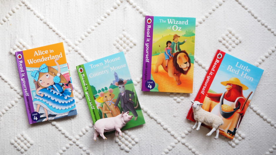 Ladybirdのリーダーズ(Read it yourself)は英語音源をウェブ上で聴け