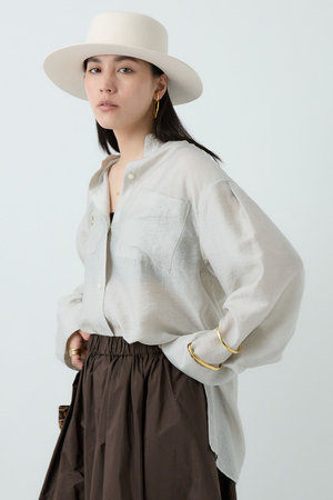 Chaos カオス シルクサンドシャツ 絹100% Chaos（カオス）の「シルク