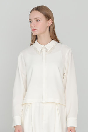 ANAYI(アナイ)｜【セットアップ対応商品】ダブルクロスフリンジ