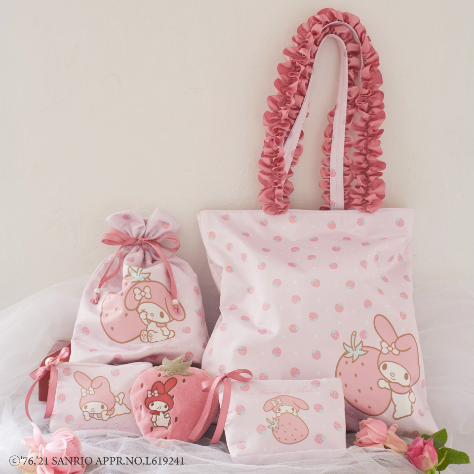 いちごを散りばめたキュートなデザイン！Maison de FLEURからマイ