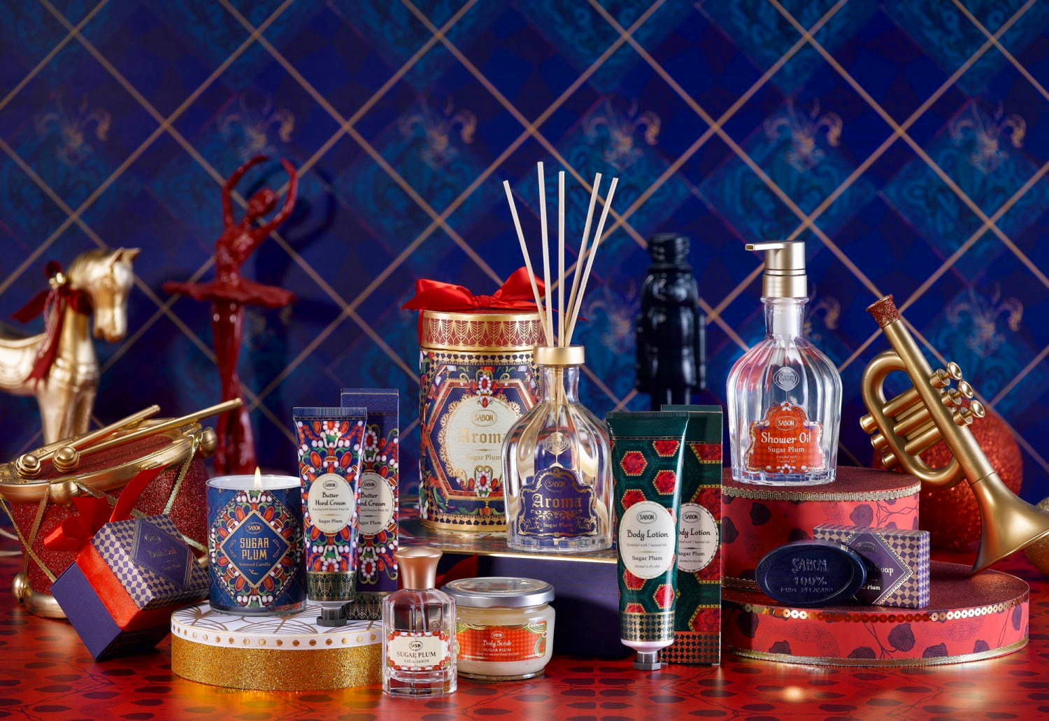 SABON 2020年クリスマスコフレ＆ボディケアグッズ、“くるみ割り人形”に