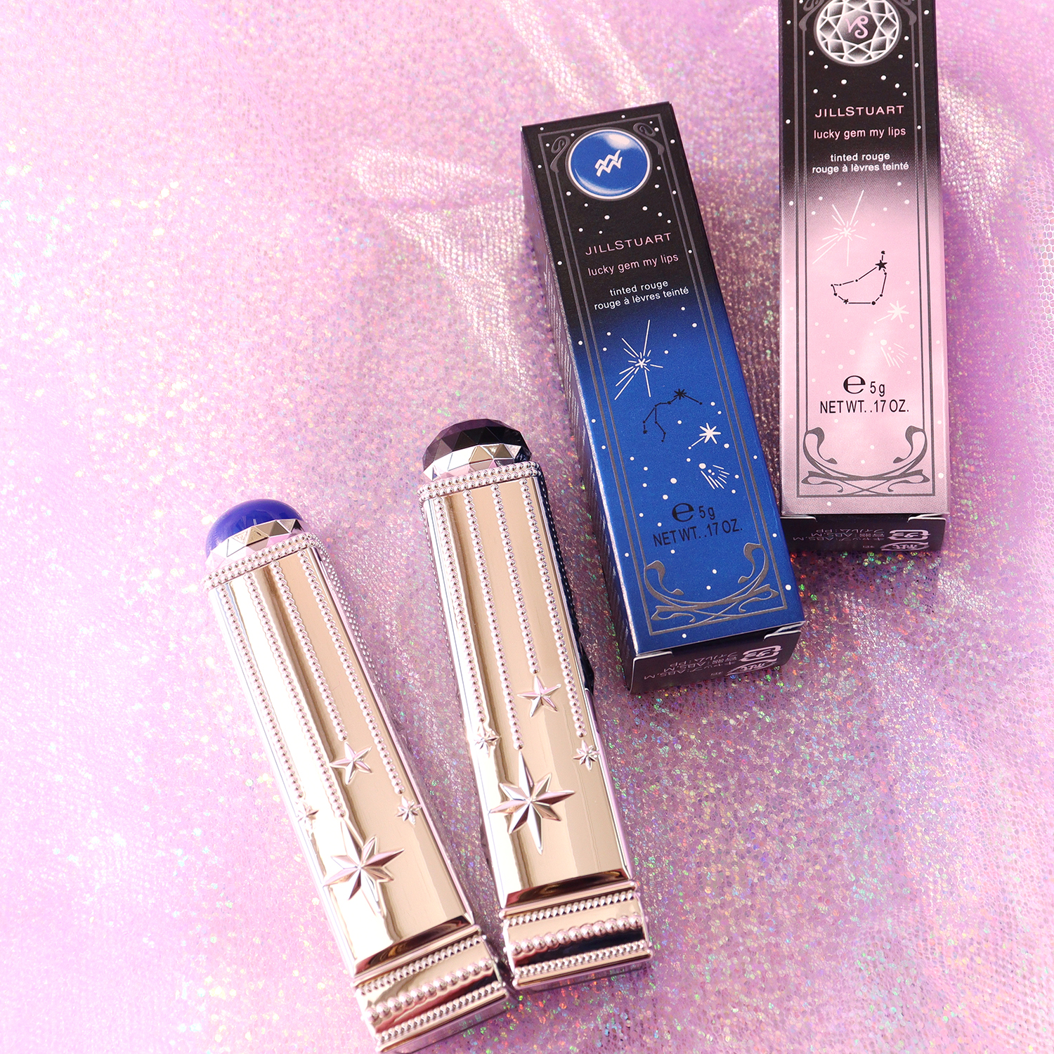 ジルスチュアート「ラッキージェム マイリップス」12星座と宝石を