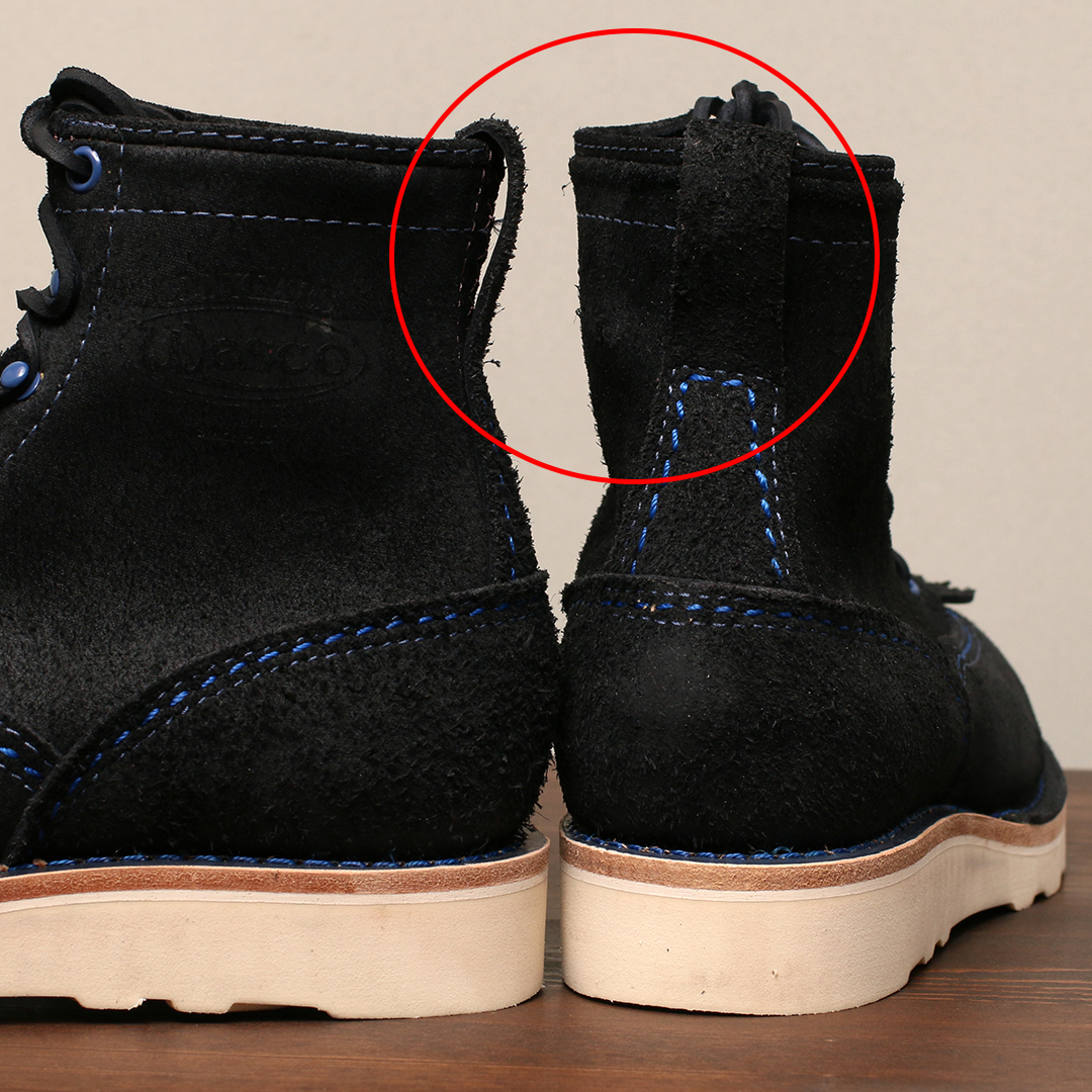 WESCO BOOTS JOBMASTER LTT ブラックタイ・ラフアウト ネイビーブルー