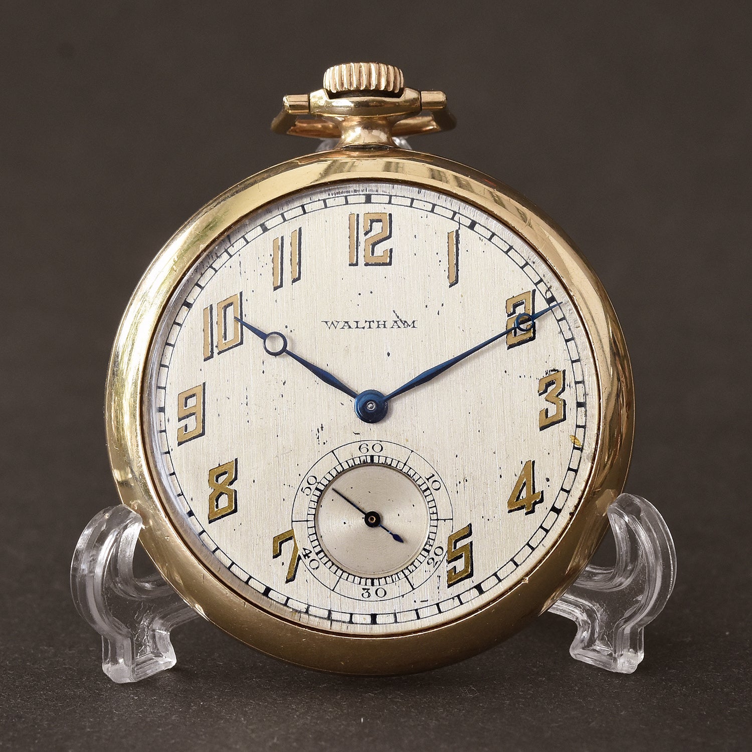 1921 WALTHAM USA g. 220 Art Deco Pocket Watch – empressissi