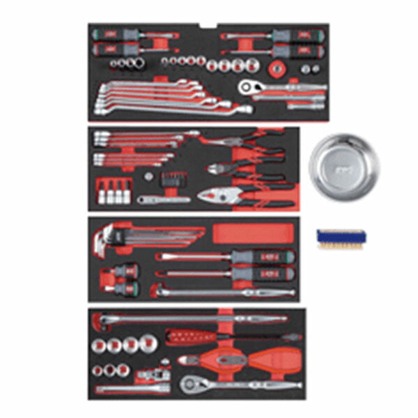 KTC 工具セット チェストタイプ 72点（シルバー） SK7722XS 差込角9.5