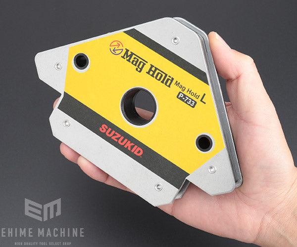 SUZUKID P-733 マグホールドL 溶接作業用強磁力マグネット Mag Hold