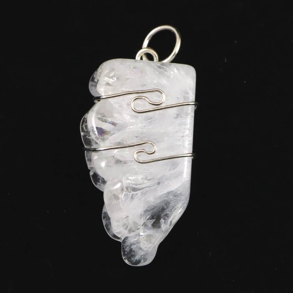 ホワイト）アゼツライトペンダントトップ | 榎本通商