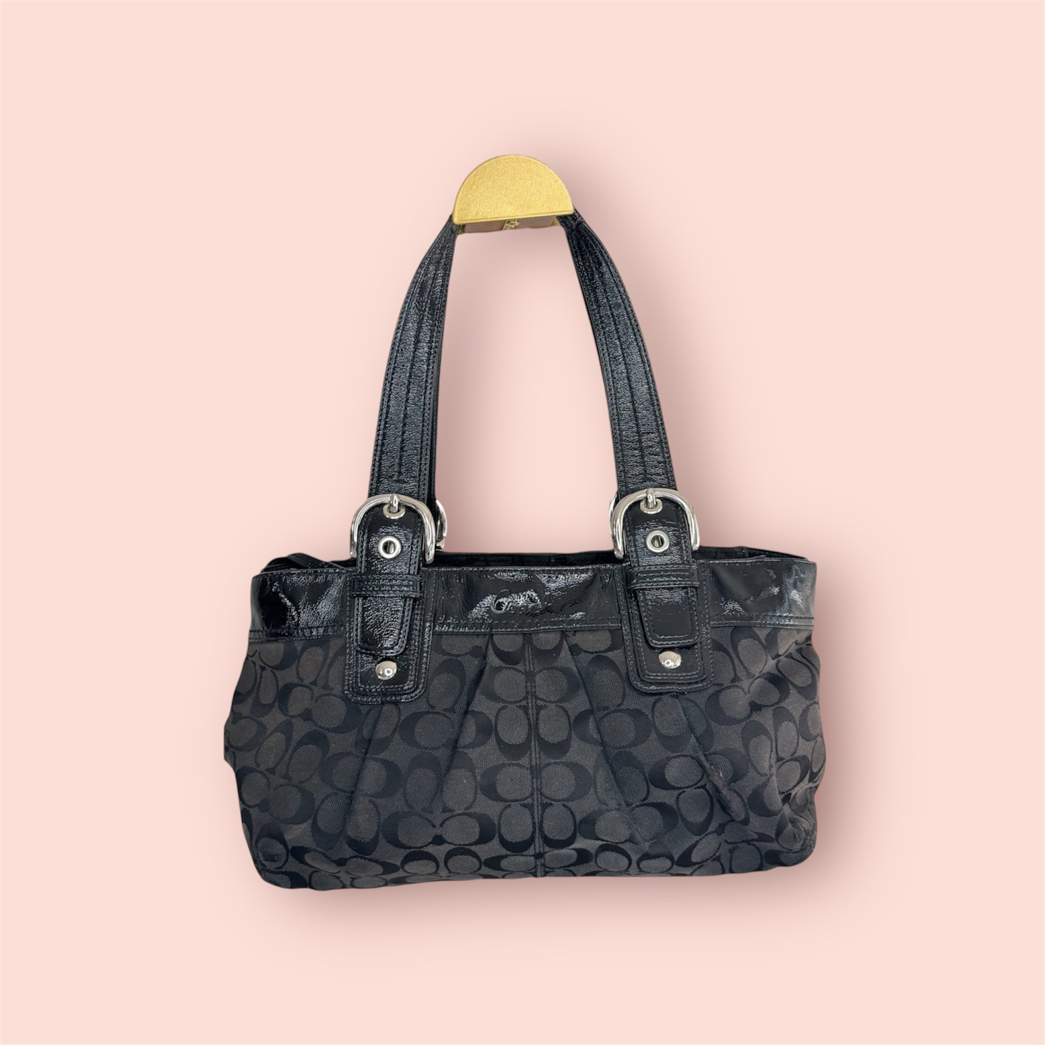 Vintage Y2K Black Coach Soho Bag – En Rose Vintage