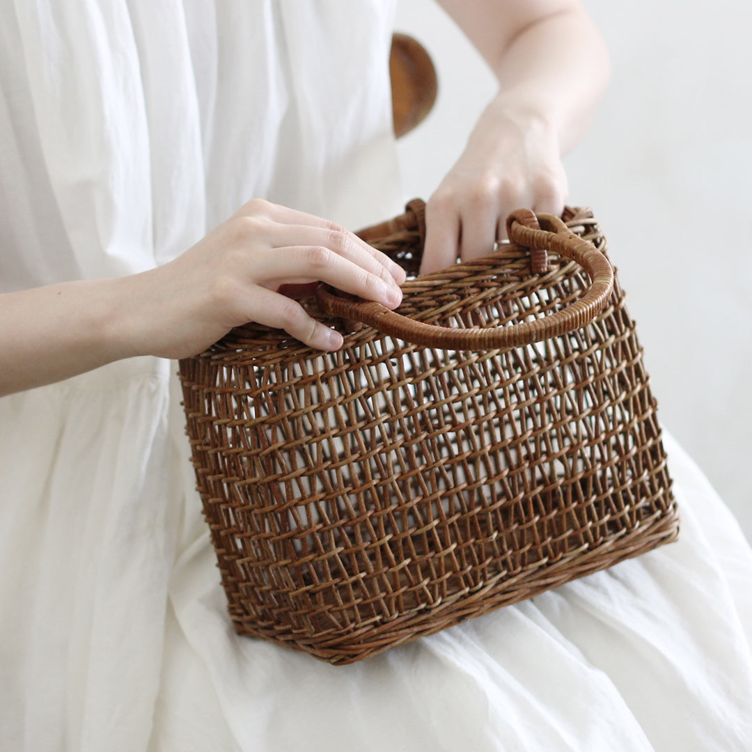 ハンドバッグのようにシンプルなあけびかご – Envelope - エンベロープ