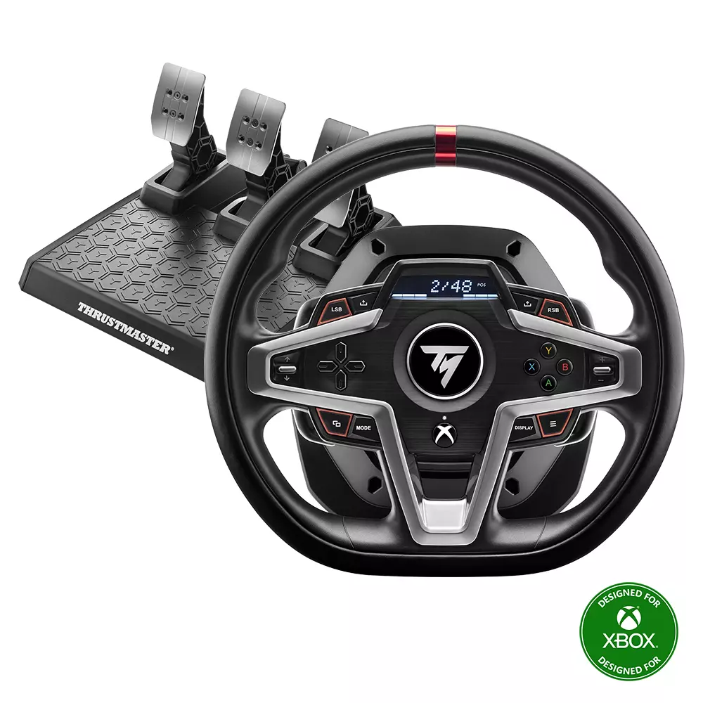 T248 Xbox Steering Wheel With Pedals | Thrustmaster USA