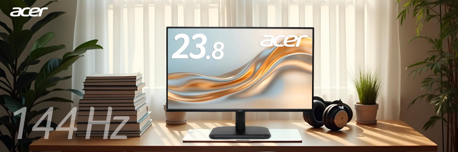 選べる6モデル！】全モデル1万円台！——Acerから144Hzリフレッシュ