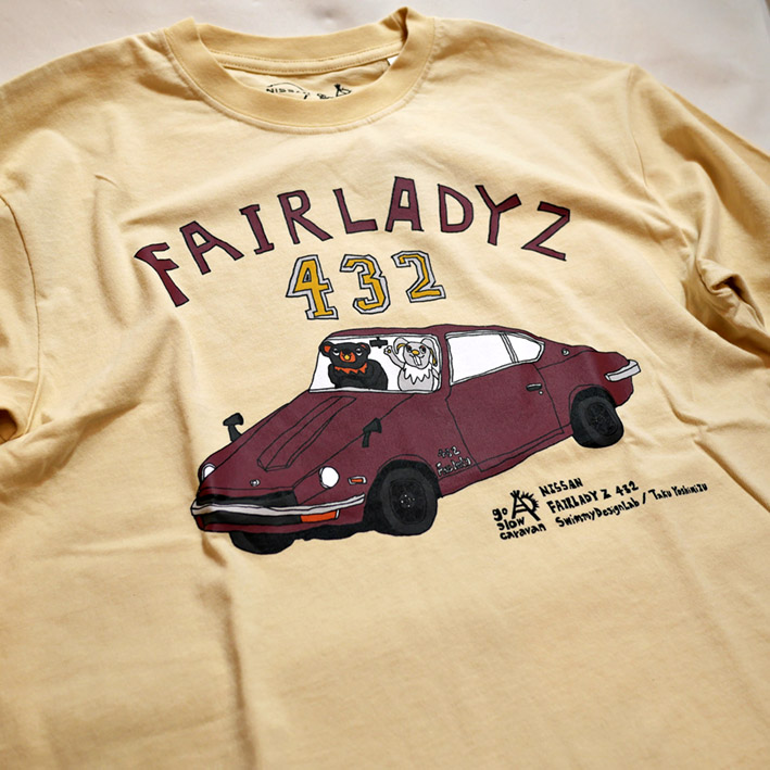 NISSAN NISMO / go slow caravan フェアレディZ 432 プリント 半袖T