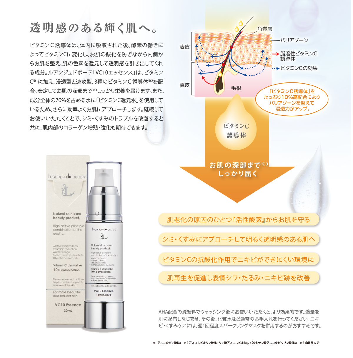 ESTLAB SHOP / ルアンジュ・ド・ボーテ VC10エッセンス(美容液) 30mL