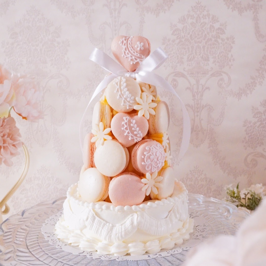 専用】エレガントスタイルの特大サイズのマカロンタワー マカロン