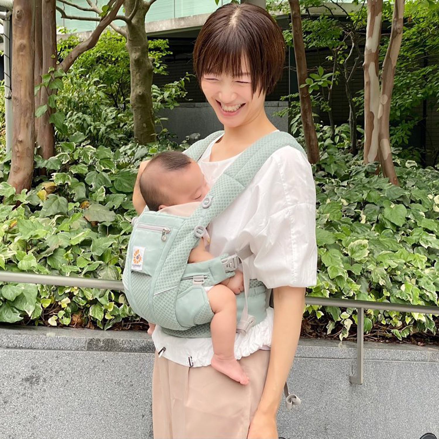 Ergobaby Omni Breeze, Sage Green - Ergobaby Việt Nam