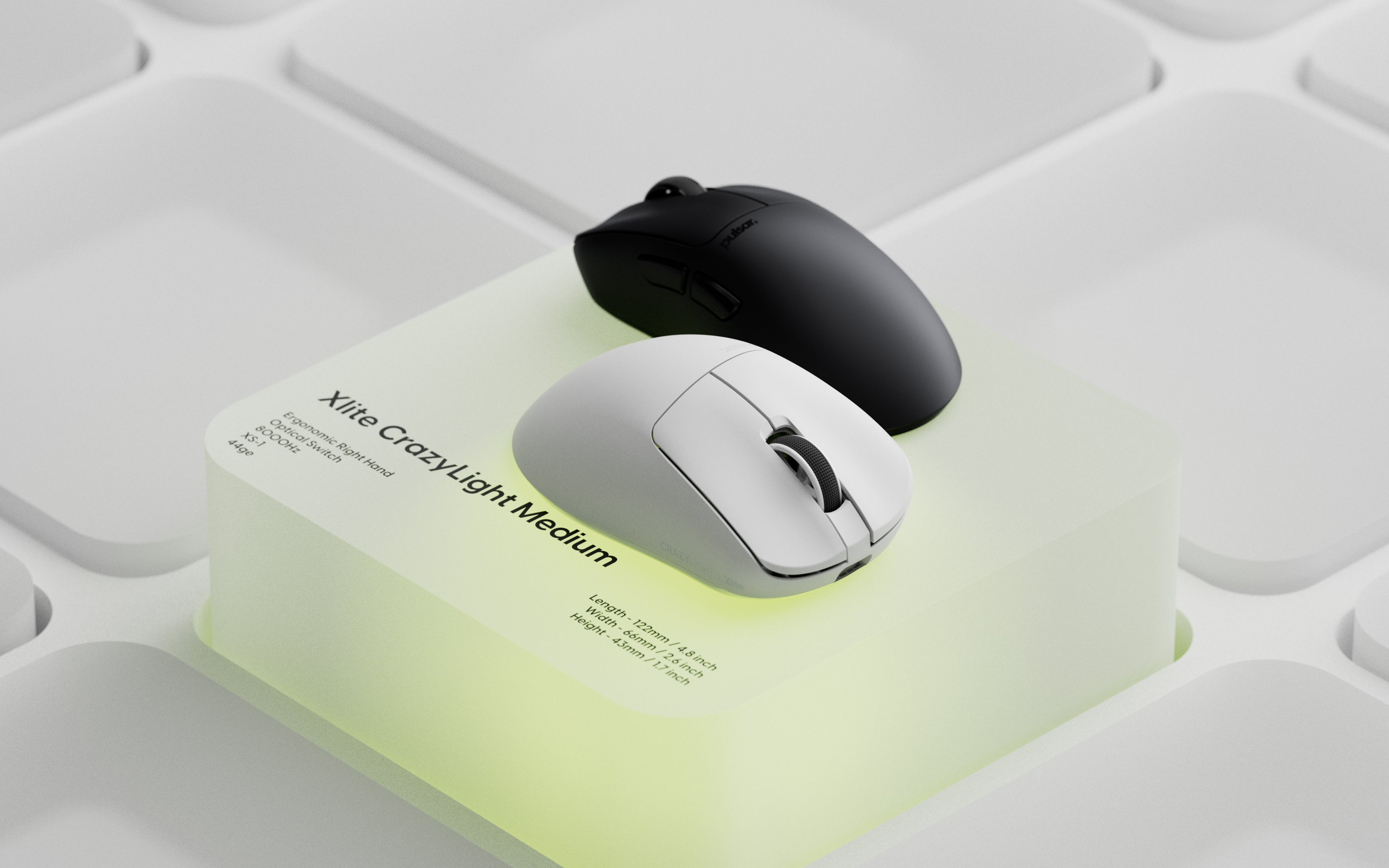 Xlite CrazyLight Medium Gaming Mouse – Pulsar Gaming Gears EU
