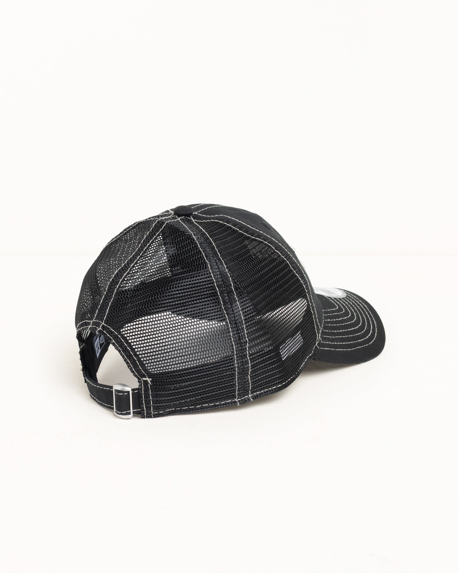 New Era 9TWENTY Basic Trucker – Black | Headwear | Stüssy Europe