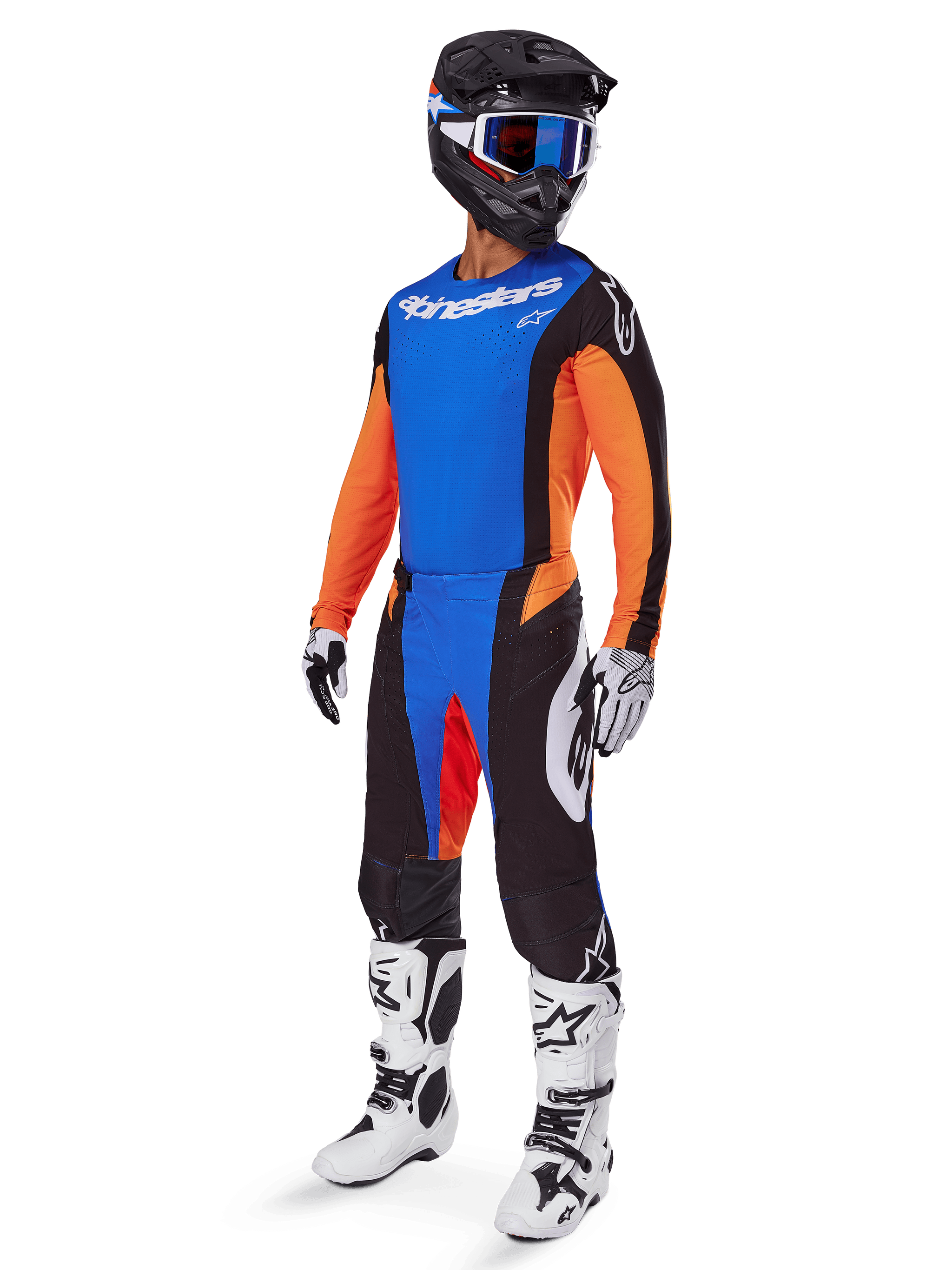 2025 Techstar Melt - Orange MX Jersey | Alpinestars®
