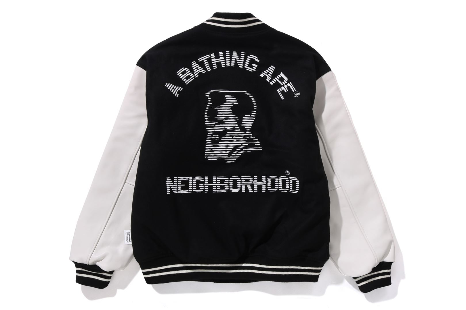 BAPE X NBHD - VARSITY JACKET – eu.bape.com