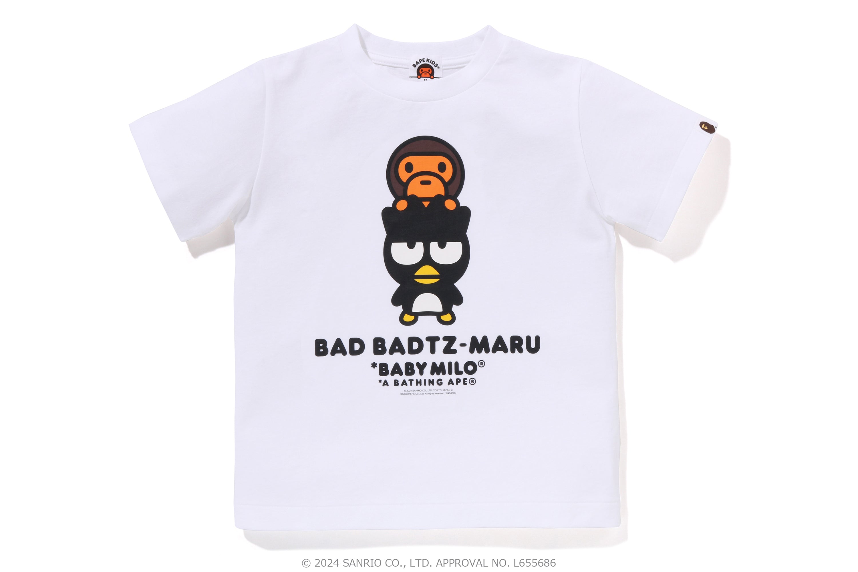 BABY MILO X BAD BADTZ-MARU - TEE KIDS – eu.bape.com